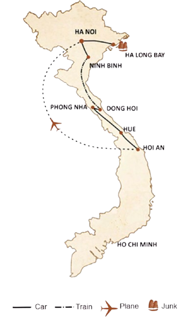 Bản đồ hành trình